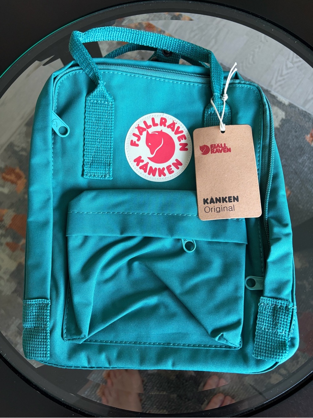 Fjallraven Kånken Backpack in Turquoise